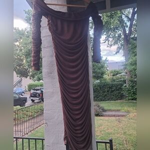 NWT Shein Sexy Womens Brown Dress